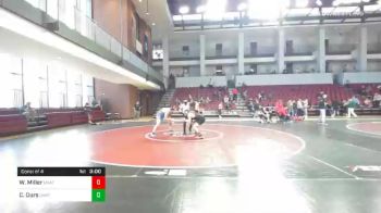 197 lbs Consolation - Wyatt Miller, UNATT-Appalachian State vs Clay Ours, UNATT-Tiffin University