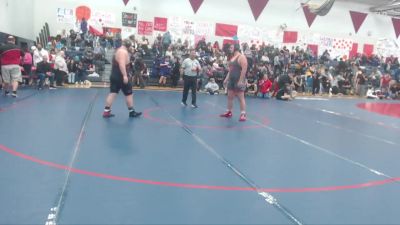 285 lbs Quarterfinal - Maximus (Max) Whitehall, Black Hills vs Kody Barringer, Shelton