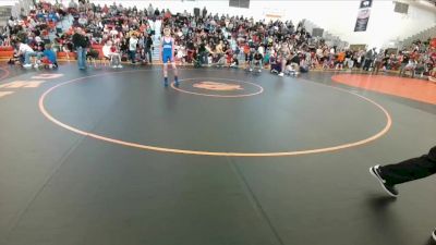 131-135 lbs Round 1 - Dylan Gammel, Sheridan Junior High School vs Isaac Kosmann, Cody Middle School