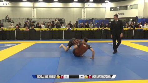 Andre Luka Silva Da Cunha vs Nicholas Jack Donnelly 2024 World IBJJF Jiu-Jitsu No-Gi Championship