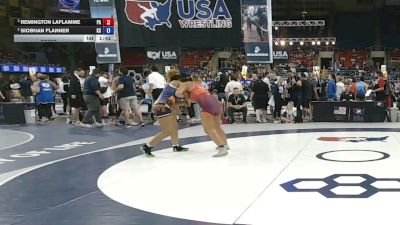 170 lbs Semis - Remington LaFlamme, Pennsylvania vs Siobhan Flanner, Kansas