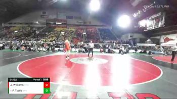 5A 152 lbs Cons. Round 2 - Porter Tuttle, Idaho Falls vs Jeffrey Williams, Madison
