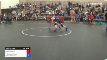 50 kg Consi Of 16 #1 - Hannah Michael, Team Iowa vs Josie Bartishofski, Team Wisconsin