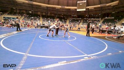 90 lbs Round Of 16 - Eli Evans, Collinsville Cardinal Youth Wrestling vs Jaden Siler, Woodland Wrestling Club