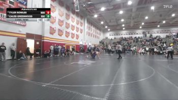 165 lbs Cons. Semi - Caleb Greenwood, Beachwood vs Tyler Rowles, North Royalton