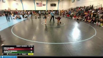 143-152 lbs Round 2 - Kaelyn Ronnau, Cheyenne East vs Aya Klaibou, Laramie