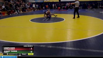 132 lbs Cons. Round 3 - Robert Thorne, Everett vs Joseph Davis, Archbishop Murphy