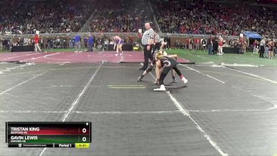 D1-106 lbs Cons. Round 2 - Gavin Lewis, Oxford HS vs Tristan King, Bedford HS