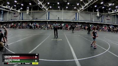 48 lbs Round 1 (10 Team) - Colton Kirwan, NOVA WC vs Hunter Fowler, CTWHALE