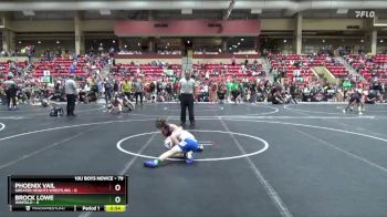 79 lbs Quarterfinal - Phoenix Vail, Greater Heights Wrestling vs Brock Lowe, Winfield