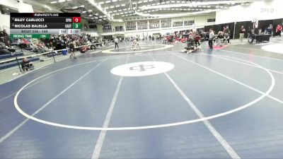 149 lbs Quarterfinal - Riley Carlucci, Springfield vs Nicolas Balella, Castleton
