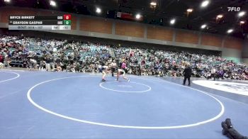 157 lbs Cons. Round 4 - Grayson Gaspar, Inderkum vs Bryce Birkett, Oak Ridge