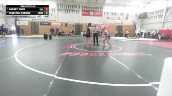 115 lbs Cons. Round 2 - Josalynn Osborn, Archie Williams High School vs Aubrey Finer, Heritage (Brentwood)