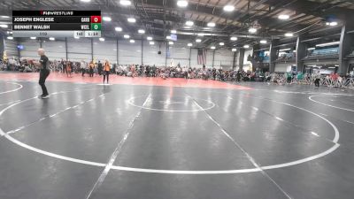 110 lbs Round 2 - 10:45am Saturday - Bennet Walsh, West Coast Elite vs Joseph Englese, Cali Red