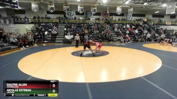 175 lbs Cons. Round 3 - DauTre Allen, Cumberland vs Nicolas Esteban, Arcadia