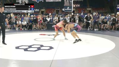 126 lbs Cons. Sub-rd Of 64 - Bryce Stone, Florida vs Cole Desiano, Connecticut