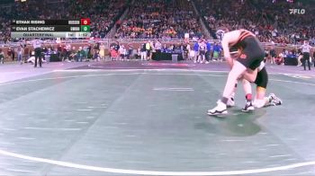 D4-132 lbs Quarterfinal - Evan Stachewicz, Gwinn vs Ethan Rising, Hudson
