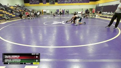 132 lbs Cons. Round 4 - Kieran Akerson, MWC Wrestling Academy vs Talon Verbeck, Maize Wrestling Club