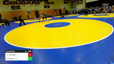 141 lbs Round Of 32 - Isaiah Gallegos, Jefferson (CO) vs Roman Stewart, Liberty (MO)