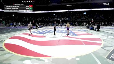 Champ. Round 1 - Daeson Moncur, Harding County vs Cannin Snyder, Philip/Kadoka Area/Wall