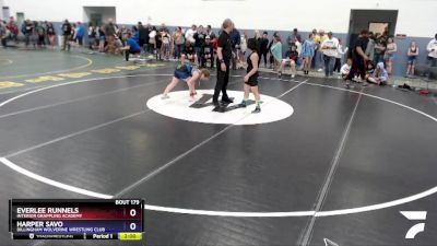 120 lbs Rr2 - Harper Savo, Dillingham Wolverine Wrestling Club vs Everlee Runnels, Interior Grappling Academy