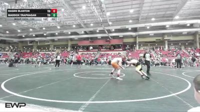 110 lbs Cons. Round 3 - Hagen Blanton, Trailblazer vs Maddox Traphagan, Trailhands