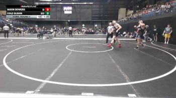 184 lbs Cons. Round 4 - Cole Olguin, Oklahoma City vs Jason Bowers, Friends University