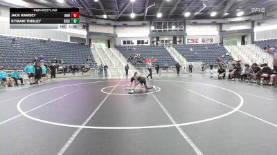 106 lbs 2nd Wrestleback (16 Team) - Kymani Tinsley, Seckinger vs Jack Ramsey, Gainesville