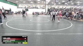 105 lbs Champ. Round 1 - Quentin Jackson, Sly Fox Wrestling vs Axel Lorg, Shelton Wrestling Academy