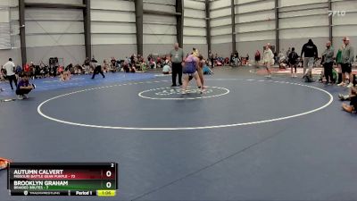 180 lbs Quarters - Brooklyn Graham, Braided Brutes vs Emily Brixey, Missouri Battle Gear Purple