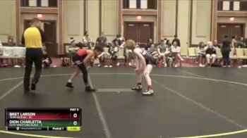 91 lbs Round 5 (6 Team) - Bret Larson, Team Gotcha vs Dion Charletta, Elite Wrestling Black