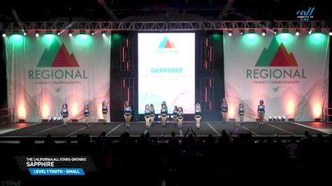 The California All Stars-Ontario - Sapphire [2025 L1 Youth - Small Day 1] 2025 The West Regional Summit & The Recreational Summit