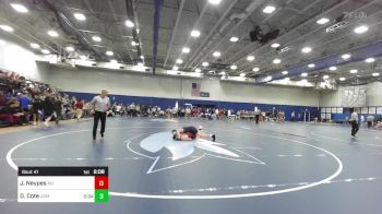 165 lbs Round Of 32 - Jonathan Neypes, Norwich vs Derek Cote, Southern Maine