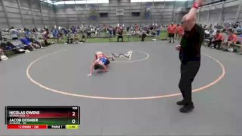 106 lbs Placement Matches (8 Team) - Nicolas Owens, Georgia Red vs Jacob Doshier, Alabama