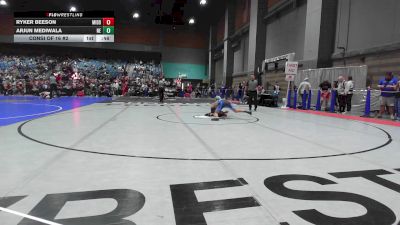 101 lbs Consi Of 16 #2 - Arjun Mediwala, Nevada Elite vs Ryker Beeson, Middleton Wrestling Club