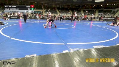 80 lbs Semifinal - Vito Naljayan, Mat Assassins vs Kalix Kilpatrick, Team Grind House