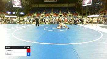 160 lbs Rnd Of 32 - Jayden Imler, Pennsylvania vs Royce Lopez, Illinois