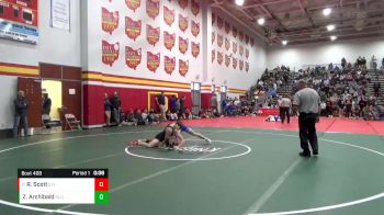 132 lbs Cons. Round 3 - Ryan Scott, Elyria vs Zade Archibald, Olentangy Liberty