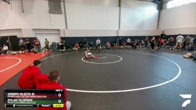 72 lbs Quarterfinal - Joseph Olszta Iii, Fitness Fight Factory Wrestling Club vs Dylan Olofson, Texas Elite Wrestling Club