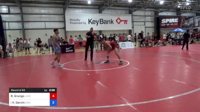 74 kg Round Of 64 - Richard Grungo, Lvwc vs Hunter Garvin, Iowa