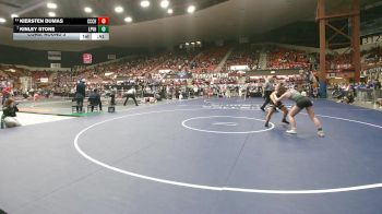 145 lbs Cons. Round 3 - Kiersten Dumas, Clay Center Community HS vs Kinley Stone, LaCygne-Prairie View HS