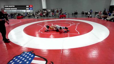 113 lbs Evan Martin, Kentucky vs Tanner Rhoton, Team Kansas Gold
