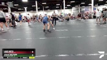 126 lbs Round 4 (6 Team) - Jake Nieto, Savage WA Black vs Colin Walther, PA Alliance Red
