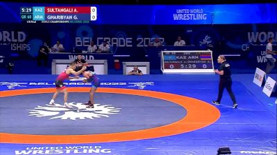 60 kg 1/8 Final - Aidos Sultangali, Kazakhstan vs Gevorg Gharibyan, Armenia