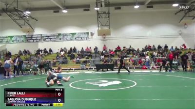 145 lbs Cons. Semi - Piper Lalli, Cuesta vs Saquoia Dubuque, Cerritos College
