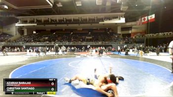 132 lbs Cons. Round 2 - Azariah Barajas, Golden Valley vs Christian Santiago, Gregori