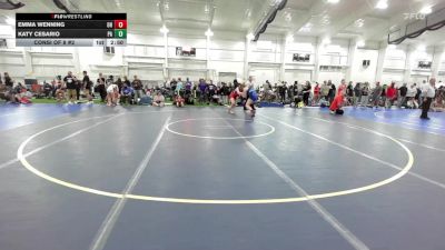 137.8-149.6 lbs Consi Of 8 #2 - Emma Wenning, OH vs Katy Cesario, PA