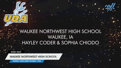 Waukee Northwest High School [2025 Large Varsity Division I - Pom Finals] 2025 UDA National Dance Team Championship