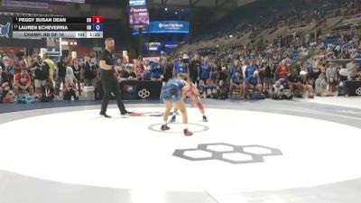 110 lbs Champ. Rd Of 16 - Peggy Susan Dean, Colorado vs Lauren Echeverria, Oregon