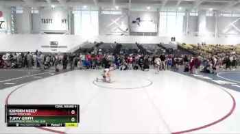 99 lbs Cons. Round 4 - Kamden Neely, Olean Wrestling vs Tuffy Griffi, Gouverneur Wrestling Club